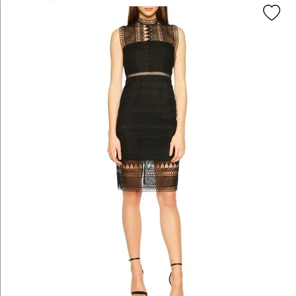 Black Bardot Dress - Picture 1 of 5